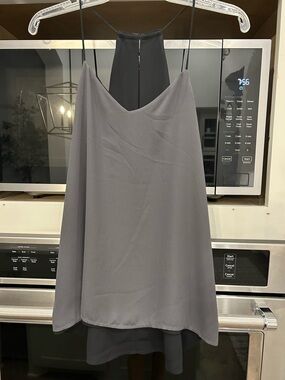 Express reversible Women’s Charcoal Gray and Black Spaghetti Strap Cami Top